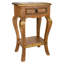 Sanes 38cm W Solid Wood Bedside Table