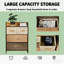 Commode de rangement autoportante et tour d'organisation à plusieurs niveaux
