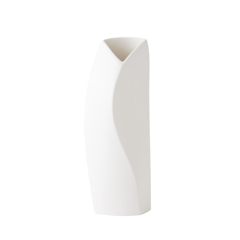 Willow Handmade Ceramic Table Vase, 19" H x 7.5" W x 4.5" D