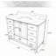 Meuble-lavabo moderne en bois massif avec lavabo, comptoir en quartz, 3 trous de robinet, 2 portes à fermeture douce, 9 tiroirs spacieux-1699503360-1699503362