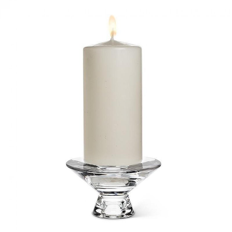2.5'' H Glass Tabletop Candlestick