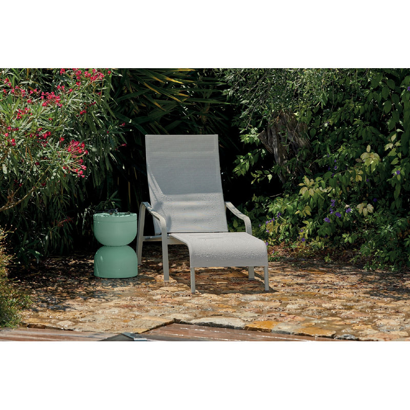 Piapolo Outdoor Round Table, Latte Beige