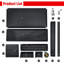 Chariot utilitaire de rangement à 3 niveaux avec chariot perforé et pliable avec roulettes pour organisateur de garage et rangement pour outils