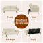 Canapé-lit convertible de 75 po, canapé futon inclinable, petit canapé-lit pliant pour salon, bureau, appartement-967458551