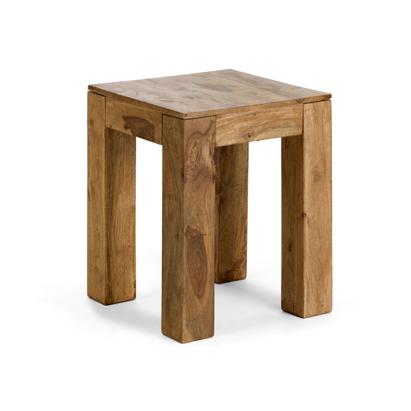 Bevers Solid Wood End Table