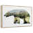 Floating Frame Natural Wood