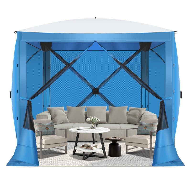 6'x6' Instant Pop-Up Gazebo Canopy , Blue