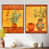 Brown Floater Framed
