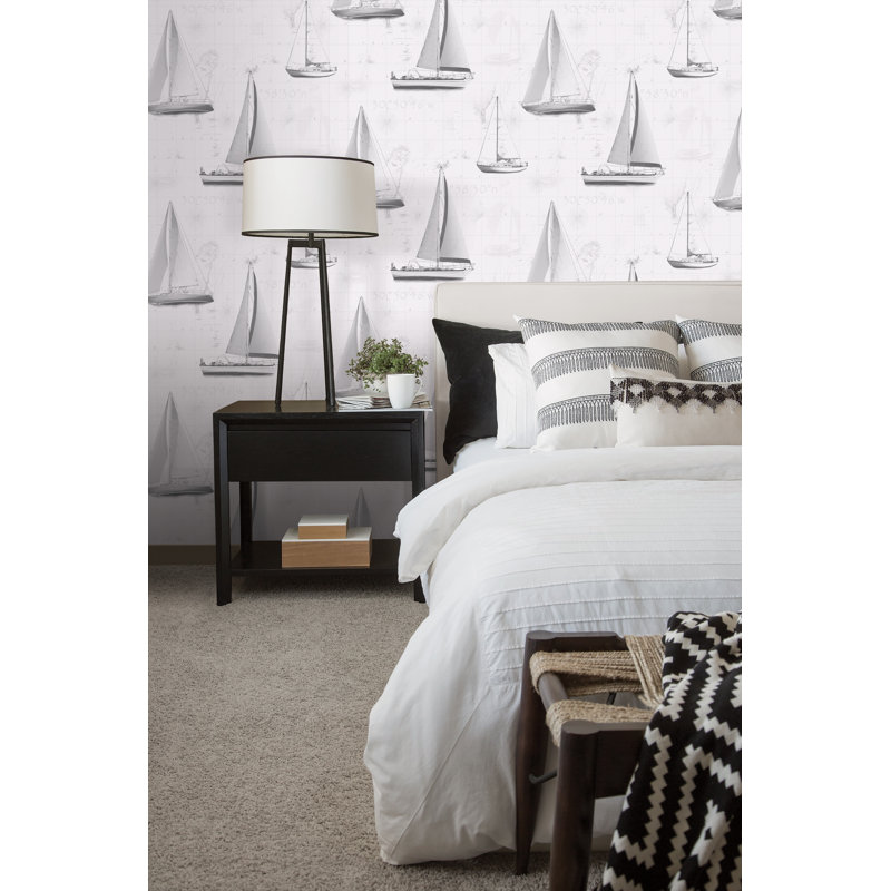 Conisbrough 10m x 53cm Matte Wallpaper Roll, Grey