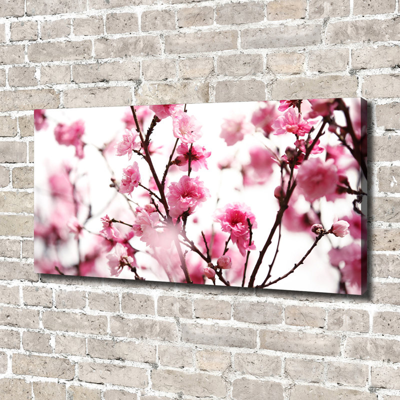 Plum Blossom - Wrapped Canvas Print