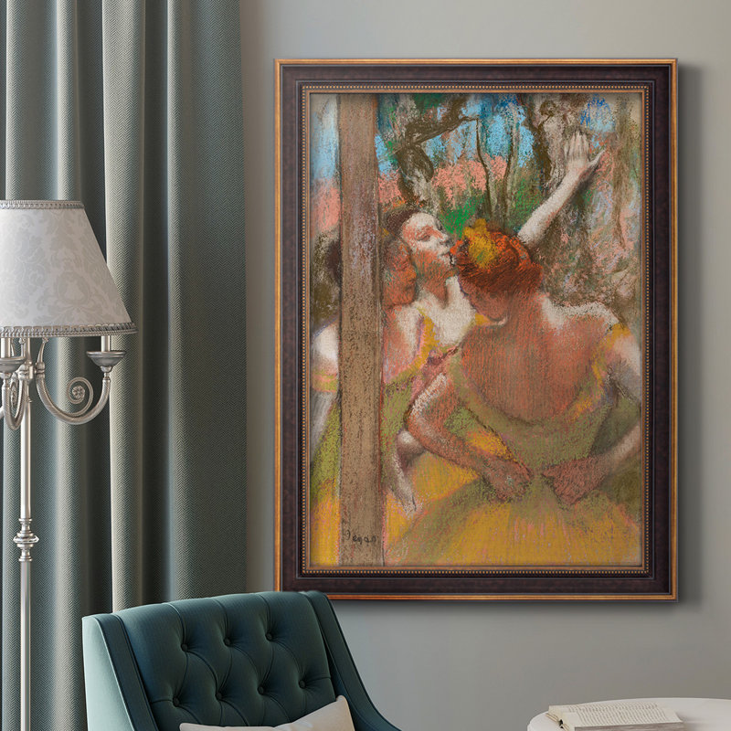 Degas Dancers 1896 - reproduction de cadre photo, H 27 po x l 18 po x P 2,5 po