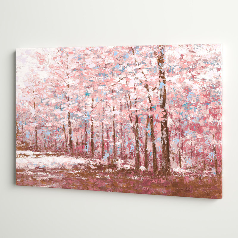 " Cherry Blossom Road ", 8" H x 12" W