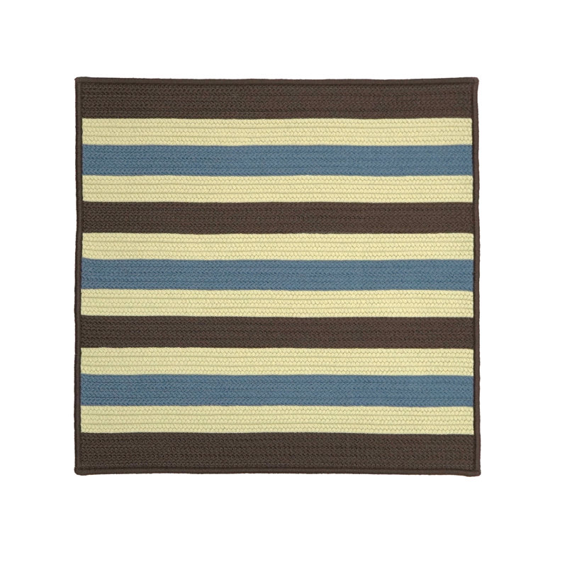 Tapis carré intérieur / extérieur Amarianna, Carré 11 pi