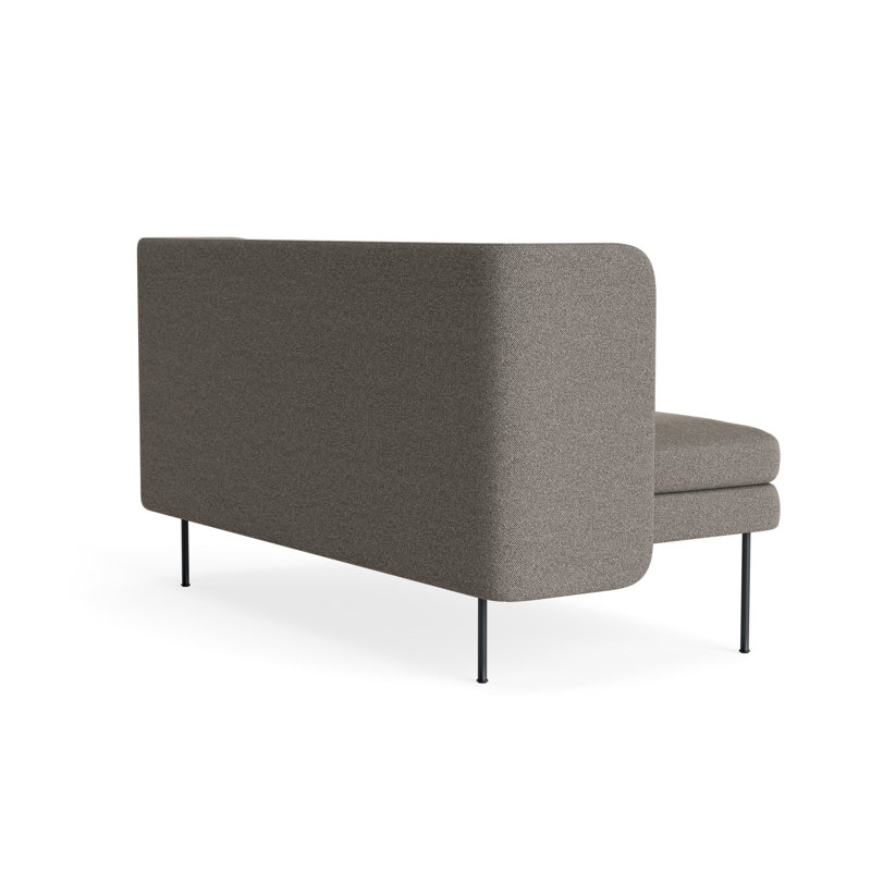 MTO - Bloke 60" Sofa, Sanford Black