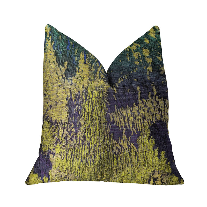 Oreiller luxueux Emerald Rainforest, 12 po x 20 po, Coussin lombaire