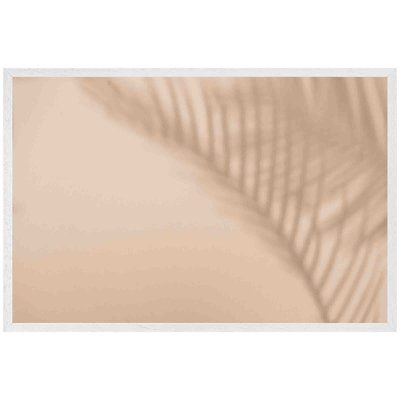 Arnell Leaf Shadow - Single Picture Frame Print