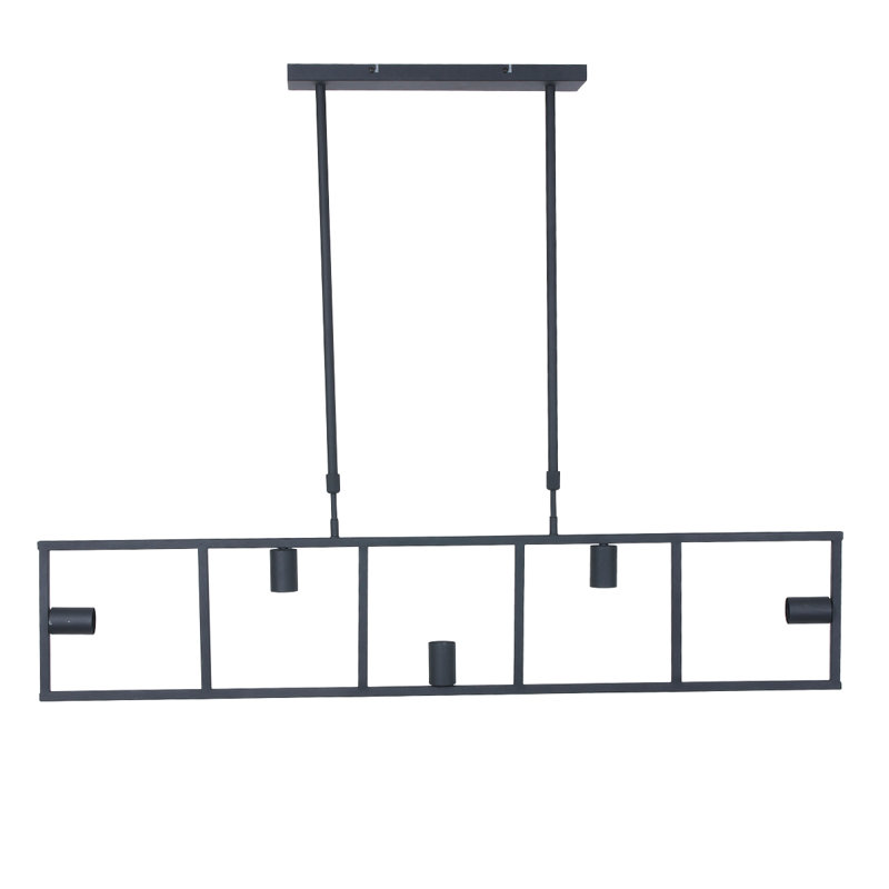 Servin 5 - Light Black Square/Rectangle Pendant