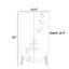 Petite garde-robe domestique pour chambre à coucher