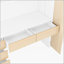 Armoire 2 portes avec rangement en bois-892851298