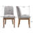 Upholstered Dining Side Chairs With Solid Wood Legs-116392089