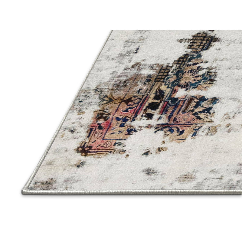 Abstract Indoor Rug, Rectangle 7' x 10'