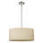 Kasey 3 - Light Nickel Unique/Statement Pendant-2000582744-2000582747