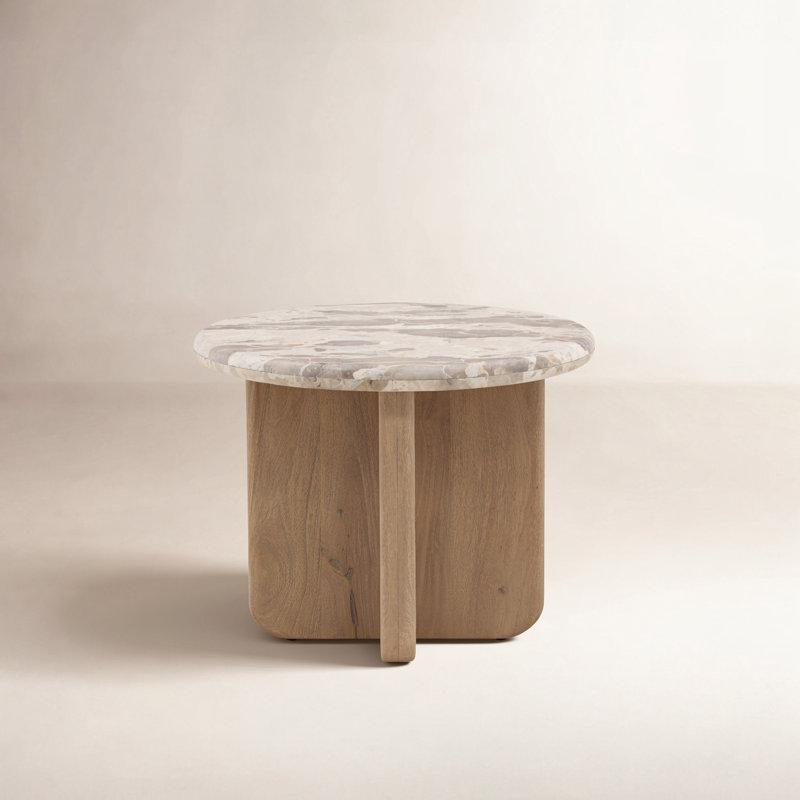 Layna Side Table Beige