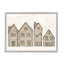 Stupell Industries, maisons de quartier variées, giclée par Ziwei Li-480362594-480362599