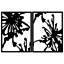 Abstract Wall Decor on Metal