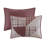 Woolrich Olsen Red Oversized 100% Cotton 3-Piece King/Cal King Coverlet Mini Set-126399738-126399736