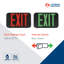 Enseigne de sortie DEL Lithonia Lighting Thermoplastic