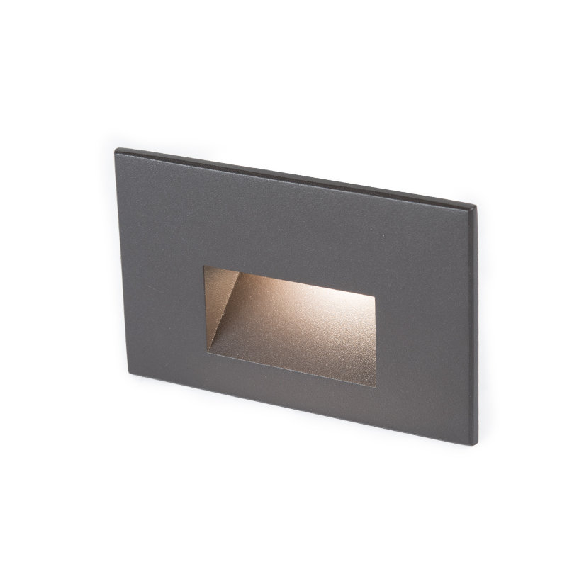 LED Step Light, Bronze on Aluminum, 2700K