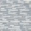 Carrelage mural mosaïque en verre, en pierre et en métal 12 po x 12 po Alessio