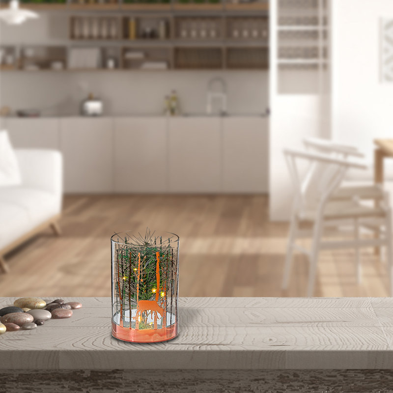 Décoration de Noël Ihcasadecor, H 5 po x l 4 po x P 4 po
