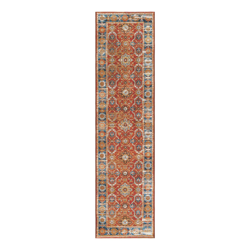 Tapis intérieur / extérieur traditionnel, Tapis de couloir 2 pi x 8 pi
