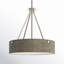 Luminaire suspendu tambour simple à 3 lumières Charvic-439051352-439051353