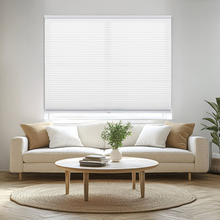 1 inch Cordless Semi-Sheer Light Filtering Cellular Shade