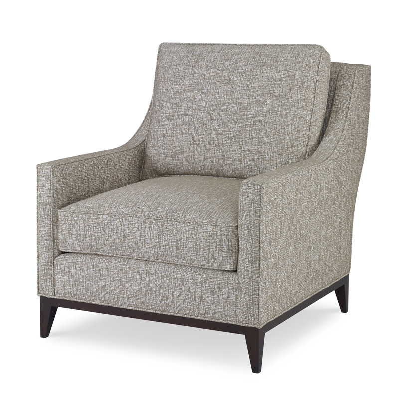 Sonoma Armchair, American Walnut, Structure Royal Blue