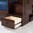 Blaisdell Solid Wood Storage Staircase Bunk Bed with Raised Panel Roll Out Trundle-1560360789-1560360790