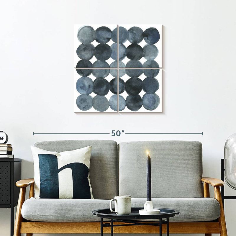 Avery bleu gris densité II, H 26 po x l 26 po