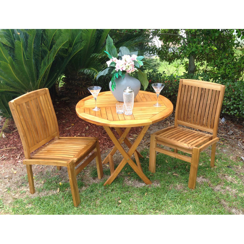Belize Outdoor Teak Dining Side Chair