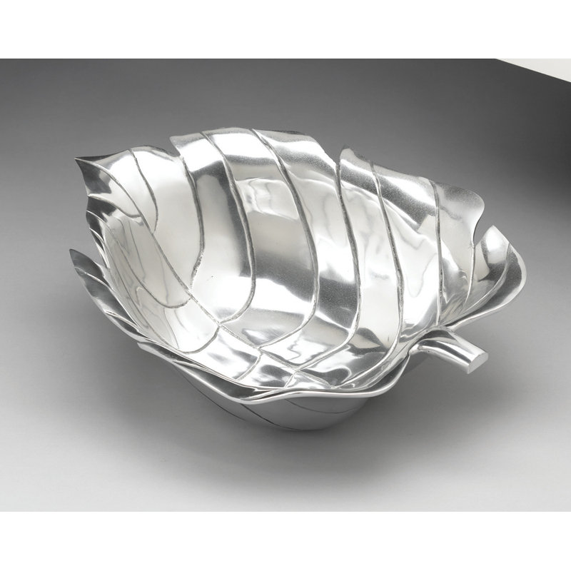 AA Importing Aluminum Fruit Bowl