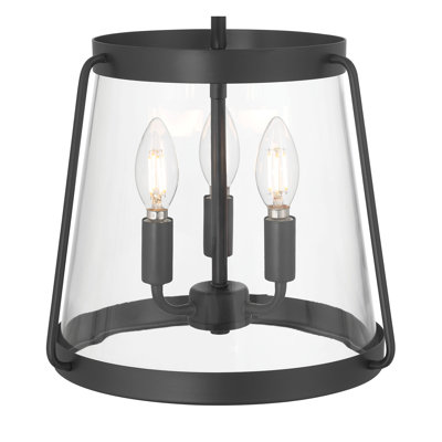 Plafonnier semi-encastré 3 lumières Adabella