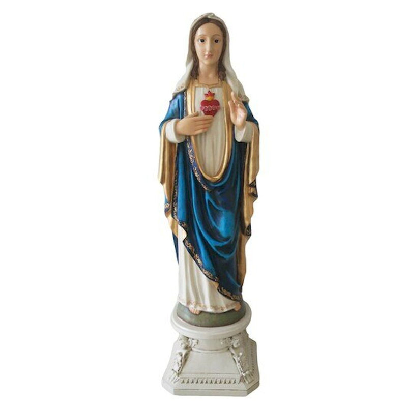 Statue Encinas, cœur immaculé de Marie