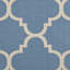 Portishead Looped Blue/Beige Area Indoor/Outdoor Rug-16542199