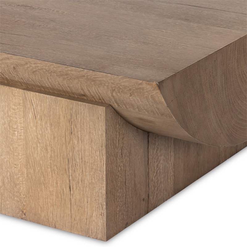 Gunaseelan Solid Wood Top Single Coffee Table