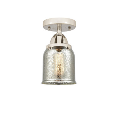 Glass LED Semi Flush Mount
