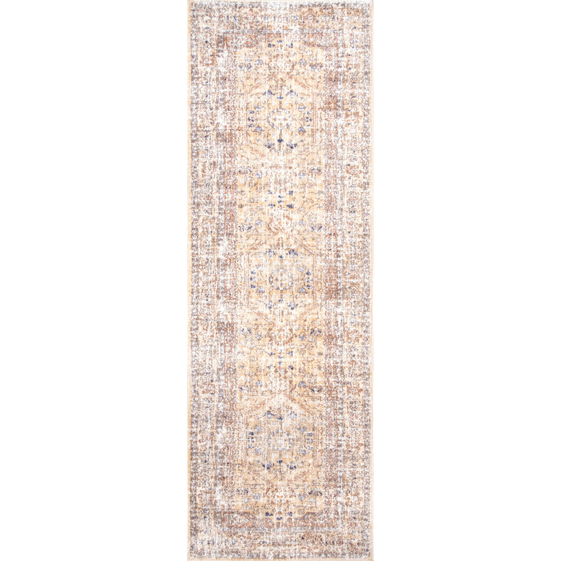 Hartleton Beige Area Rug, Runner 2'8" x 8'