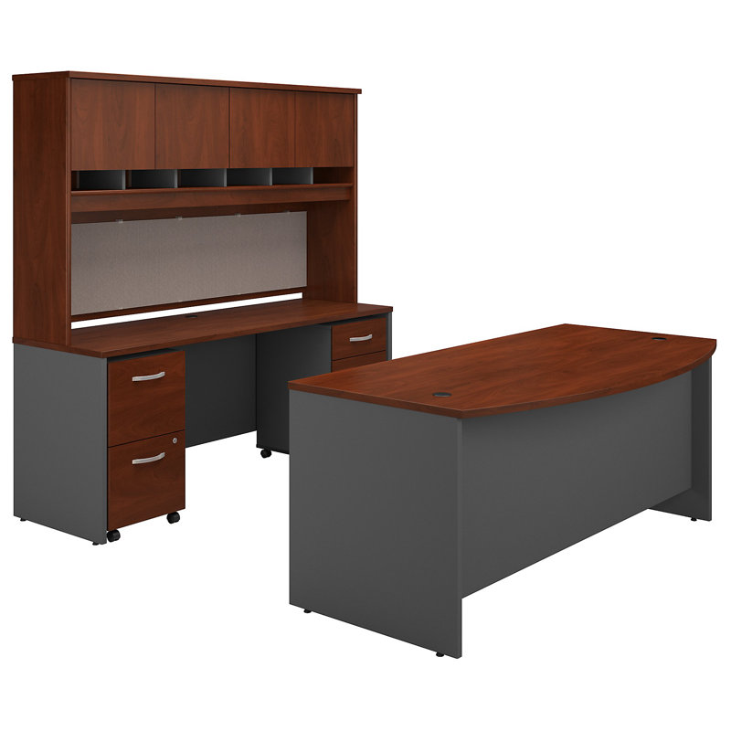 Bureau de direction Ringlet Series C, Cerisier Hansen / gris graphite