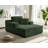 Extra-Large Corduroy Recliner Sofa-488395625